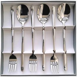 Spoons Korean Stainless Steel Cutlery Set Kitchen Long Handle Spoon And Fork Tableware Dessert Coffee Teaspoon Soup Utensils