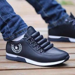 Casual Shoes 2024 Men PU Leather Business For Man Outdoor Breathable Sneakers Male Fashion Loafers Walking Footwear Tenis