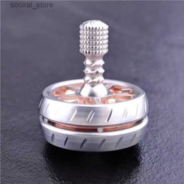 Spinning Top Stainless steel copper rotating top EDC rotating top rotator psychological focus on pressure reduction L240402