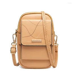 Shoulder Bags 2024 Fashion Women Messenger Bag Top Quality Phone Pocket Small