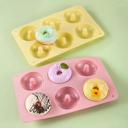 Baking Moulds 1PC Round Silicone Cake Dessert Chocolate Donut Pastry Mold Kitchen Supplies