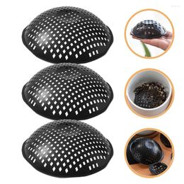 Garden Decorations 30 Pcs Flowerpot Spacer Hole Mesh Pad Bottom Netting Planter Mat Face Masks Plastic Base Blinder