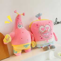 Wholesale cute pink starfish plush toys Children's games Playmates Holiday gifts room decor 50cm