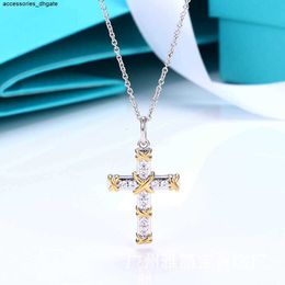 Designer x Pendant jewelry necklace Cross necklace everything stylish suitable gift for female friends LUQ1