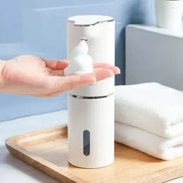 Liquid Soap Dispenser Automatic Inductive Foam Dispensers Bathroom Smart Washing Hand Machine With USB Charging Alcohol Spray