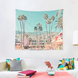 Tapestries Palm Springs El Saguaro Tapestry Aesthetic Room Decor Outdoor Wall Hanging