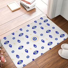 Carpets Pattern Mandala Evil Eye Non-slip Rug Doormat Bath Mat Floor Carpet Indoor Decor