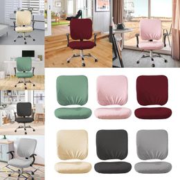 Chair Covers 2Pieces Polyester Universal Washable Stretch Computer Cover Arm Rotating