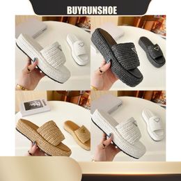 Comfort Designer sandals Womens slippers Slides womens Bottom slipper Thick soled slippers increase height slippers Womens Luxury Flat Thick 2024
