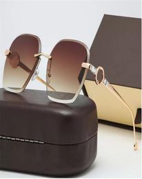 whole Vintage Sunglasses Women With Bag Twin Beams Round Glasses Brand Designer Metal Frame Shades Sun glasses6146033