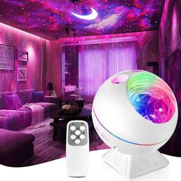 Galaxy 43 Lighting Modes Star Projector Galaxy Light Remote Timer Moon Ceiling Projection Bedroom Voice Controlled LED Cloud Room Light Bedroom Decoration