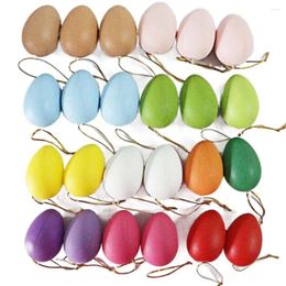 Party Decoration 2pcs/24pcs Plastic Easter Eggs DIY Decorations Games Crafts Decor Toys Accessories