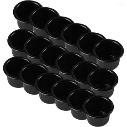 Candle Holders 36 Pcs Taper Cup Aluminium Container DIY Cups Inserts Holder Metal Home Containers