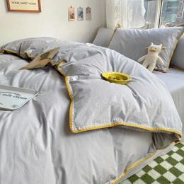 Bedding Sets Comforter Cartoon Polar Bear Children's Beddingset Bed Linen Duvet Cover Sheet Pillowcase/bed