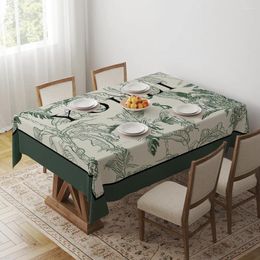 Table Cloth 2024 Dining Simple Coffee Decorative Desk Towel Square Tablecloth