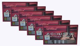 6Sets Alice Acoustic Guitar Strings Phosphor Bronze Colour Alloy Winding 6 Strings Set A208SL 0113034168