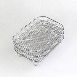 Tools Three Layer Mesh Oven Accessories For Air Fryer Lock In Nutrients While Preparing Dried Fruits And Grilled Meats