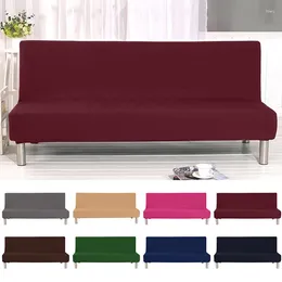 Chair Covers Armless Sofa Bed Cover Spandex Folding Seat Slipcovers Tight Wrap Couch For Banquet El Capa De