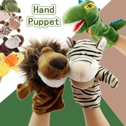 Finger Puppets for Adults Toys Stuffed Animals Dolls Frog Plush Toy Baby Toddlers Storey Boy Girl Kids Children Gift Shark Puppet 240328