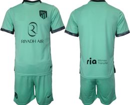 23 24 Madrid Atletico Soccer Jerseys MORATA GRIEZMANN MEMPHIS 2023 2024 120th M.Llorente CORREA KOKE Camisetas De Futbol LEMAR CARRASCO Men Kids Kit Football Shirt