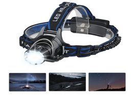 5000LM -L2 XM-L Led Headlamp Zoomable Headlight Waterproof Head Torch flashlight Head lamp Fishing Hunting Light5272517