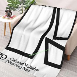 Blankets Cabaret Voltaire - Nag Throw Blanket 3D Printed Sofa Bedroom Decorative Children Adult Christmas Gift