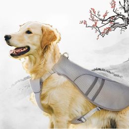 Dog Apparel Cooling Water Summer Outdoor Breathable Instant Cool Pet Harmness Clothes Jacket For Small Medium Large Accessories