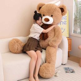 Movies TV Plush toy 80/100cm Big Size Teddy Bear Plush Toy Giant Stuffed Animals Birthday Valentines Day Gift Soft Pillow Dolls Grilfriend Girl 240407