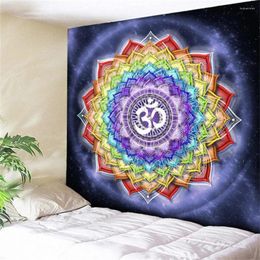 Tapestries Mandala Tapestry Wall Hanging Polyester Home Bedroom Decor Bedspread Beach Mat Blanket Yoga Tapestrie