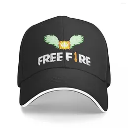 Ball Caps Free Fire Baseball Cap Anime Hat Luxury Male Man For The Sun Ladies Men's