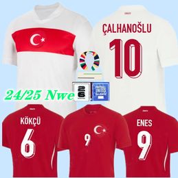 Turkey 2024 New Soccer Jerseys 24 25 Turquia National Team Demiral Soyuncu Under Tufan Meras Yokuslu TEKDEMIR Football Shirt men kids Kits