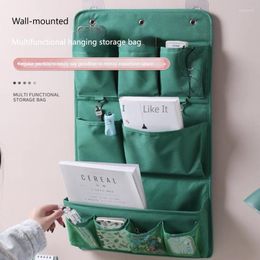 Storage Bags High-quality Large Wall Hanging Bag Fabric Pouch Multilayer Closet Door Organiser Home Cosmetics Toys