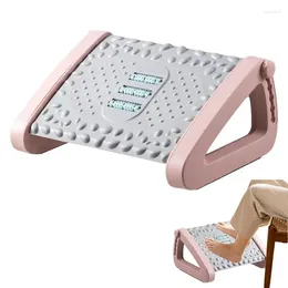 Bath Mats Under Desk S Table Adjustable 6 Heights Ergonomic Foot Stools With Massage For Home Office Travel