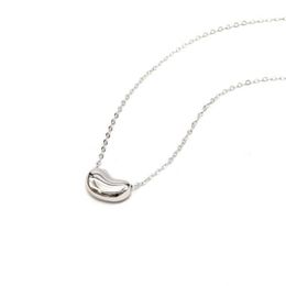 Designer's Brand High Edition Steel Seal Clear Acacia Bean Necklace Womens Fashion Pea Clavicle Gift ET7K
