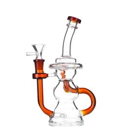 Heady glass bongs Hookah/Thickened glass, high-quality recycled glass, water hookah, smoking set, pipe, 8.5 in