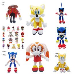 Freddy S Toy Sonic The Hedghog Toy 30cm Spiny Plush Angry Sony Tarsnak Hedgehog Minion Soft Toy Vocaloid Custom Custom Custom Kerst Kerst Plush Toy for Boy