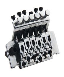 Double Locking Tremolo System Bridge For Electric Guitar Floyd Rose Parts Silver7499314