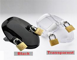 Free shipping,2 colors Penis Lock ring Cage sex toys for men,Plastic Cock Cage sex product, Belt Bondage Fetish Device4668243