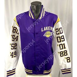 Gdsir 17 Time FINALS Championship Cotton Jacket Lebron James Basketball Jacket 8 24 Anthony 23 3 6 Davis 2023 2024 Men Black Mamba Bryant Jerseys Ed 3X 4X 5X 6X