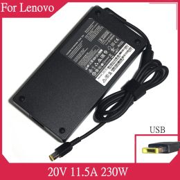 Cases 20v 11.5a Usb 230w Ac Laptop Adapter for Lenovo Legion Y740 Y920 Y540 P70 P71 P72 P73 Y7000 Y7000p Y9000k A940 Charger 00hm626