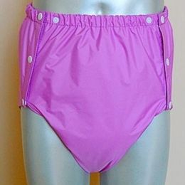 Diapers Free Shipping FUUBUU2044PURPLEM PUL Adult Diaper/ incontinence pants /Adult baby abd l