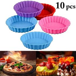 Baking Moulds Silicone Cake Molds Round Bakeware Pizza Pan Non-Stick Multi-Purpose Tray Mold Bread For Kitchen