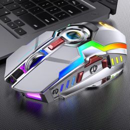 Cases 7 Button Ergonomic for Pc Mouse Wireless for Pc Laptop A5 Rgb Backlit 7 Buttons 1600dpi Gaming Laptop