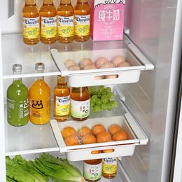 Kitchen Storage Refrigerator Egg Organiser Multifunction Box Hanging Drawer For Fruits Vegetables Container