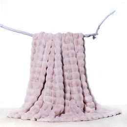 Blankets Super Soft Faux Fur Throw Blanket Luxury Cozy Plush For Couch Sofa Bed Chair Reversible Fuzzy Beds