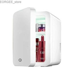 Freezer PD-8 Mini Fridge Frigobar 8LPortable Refrigerant for Cosmetics Fridge Skin Care Fridge Car Beauty Makeup Freezer Y240407