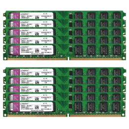 Cases 50pcs 100pcs Ddr2 2gb 800mhz 667 Udimm Ram Pc2 6400 240pin 1.8v Unbuffered Compatible All Motherboards Desktop Memory Ddr2 Ram