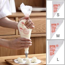 Baking Moulds 100pcsTransparent Piping Bags Large Medium And Small Thickened Disposable Squeeze Flower Cream Cake Pastry Tool