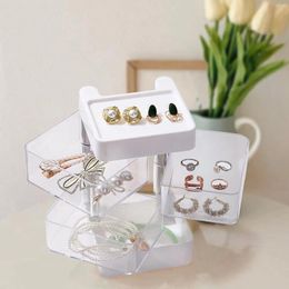Jewelry Pouches Storage Case Showcase Birthday Gifts Transparent Bracelet For Necklace Earring Pendant Christmas