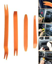 RERAS 4pcs Auto Car Radio Panel Door Clip Panel Trim Dash o Removal Installer Pry Repair Tool Portable Practical9216593